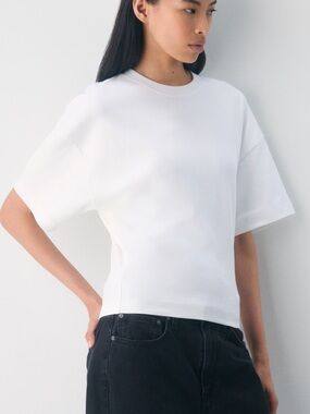 Aritzia Cotton Barclay T-Shirt - White